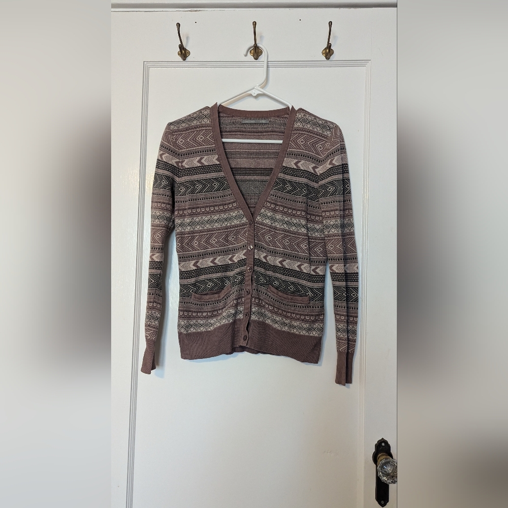 Rubbish Mauve Purple Cardigan